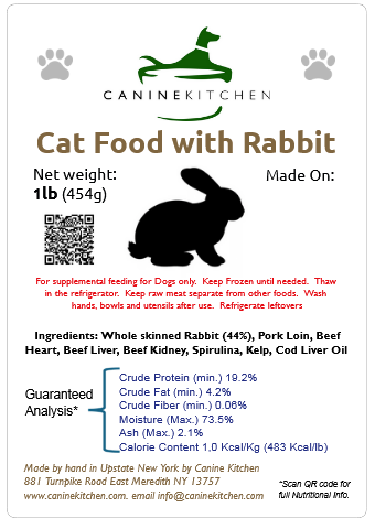 Cat Food with Rabbit image 1
