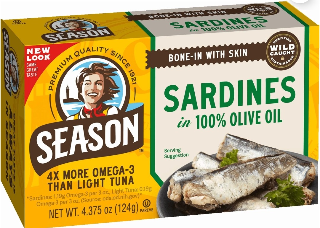 Canned Sardines in Olive Oil